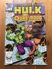The Incredible Hulk Vs Quasimodo #1 Bronze Age (March 1983) Marvel Comics Group