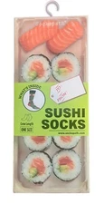 Sockopath Sushi Crew Socks Unisex New Fun Gift For Sushi Lovers