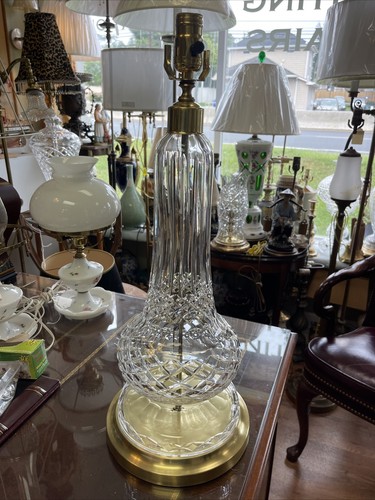 Gorgeous Vintage Waterford Crystal Lamp 