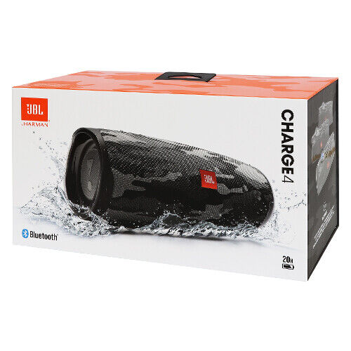  JBL Charge 4 - Waterproof Portable Bluetooth Speaker - Black :  Electronics