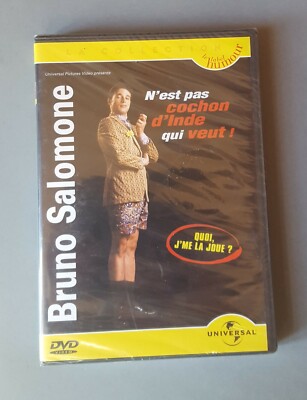DVD BRUNO SALOMONE - N'EST PAS COCHON D'INDE QUI VEUT - NEUF