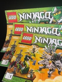 LEGO Ninjago 9450 Epic Dragon Battle- Temple &  The Great Devourer- incomplete