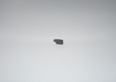 Lego LEFT PLATE 1X2, W/ BOW, 45 DEG. CUT Dark Stone Grey 6204668 29120 K7