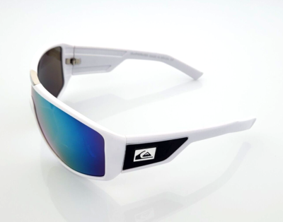 Occhiali Da Sole Quicksilver Stile Futuristico, Lente Specchio