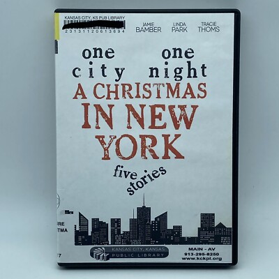 A Christmas in New York DVD 2017 Holiday Romance Ross McCall EX-LIBRARY