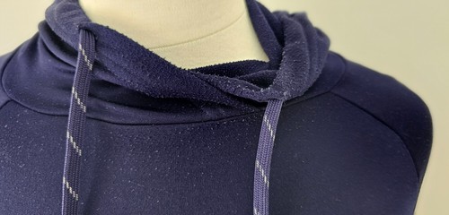 Mens Boo Hoo Man Active Navy Blue Hoodie Gym/Training/Sports - Medium - Picture 8 of 12