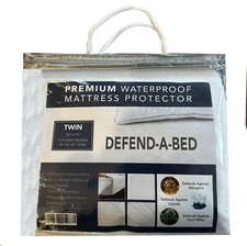 Premium Fitted Waterproof Mattress Pad Washable Twin Size