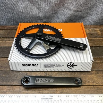 Fyxation Matador Comp Track Crankset 165mm 48T 144 BCD Single