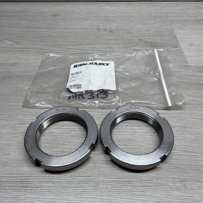 Qty 2 Total Source 8B-7207 8B7207 Lock Nut For Caterpillar CAT / Mitsubishi, New