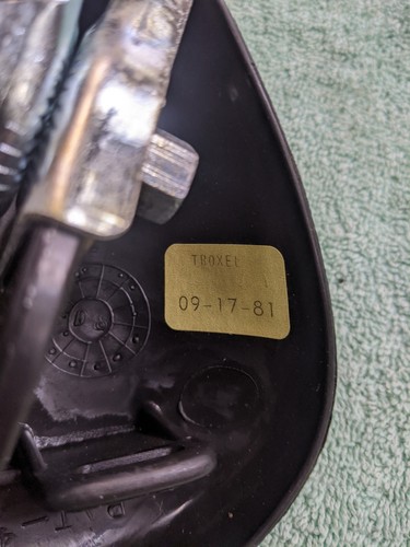 Selle Vintage Troxel Eagle BMX - Modèle Old School 1981, Rembourrée Rouge, Occasion, USA