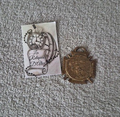 Gedenkmedaille Tag der Haarigen 1915 Yser Verdun die Summe Bargas (B)