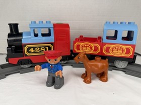 Lego Duplo My First Train 10507 Motorized Locomotive Train 22 PCS INCOMPLETE