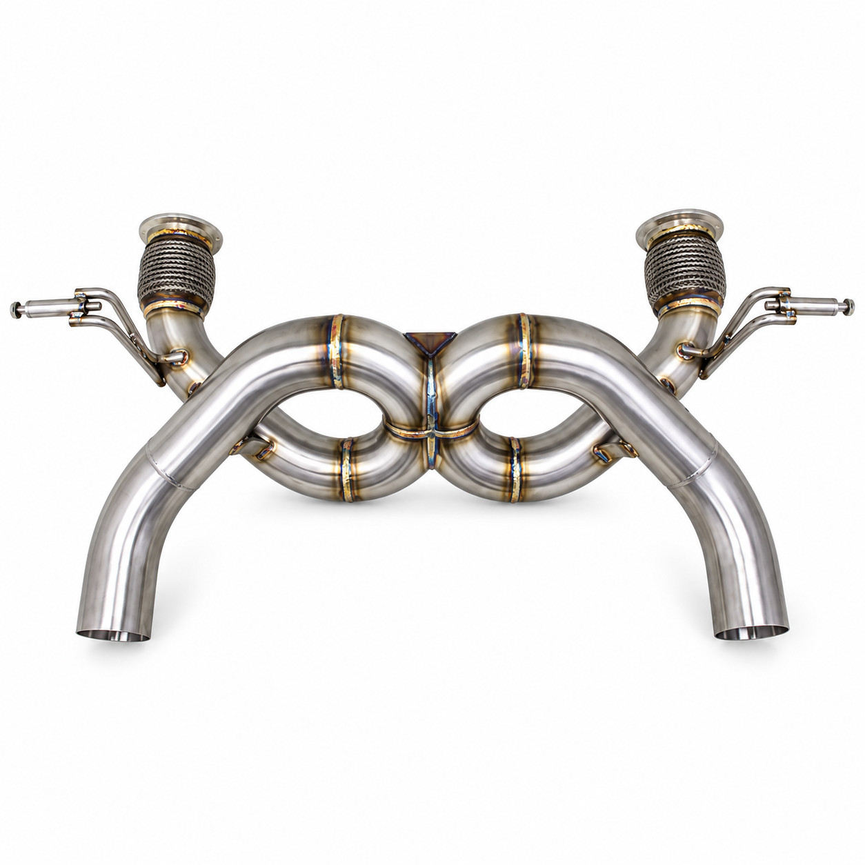 Lamborghini Huracan EVO Spyder 5.2 Performance Rear Exhaust 304 Stainless Steel