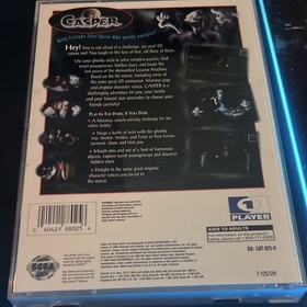 Interplay Casper Sega Saturn Action & Adventure Game Manual Included NTSC-U/C