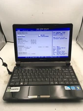 HANNSPREE SN12E2 HSG1121 - BOOTS TO BIOS - INTEL U4100 - 2GB RAM - 12" -READ- BB
