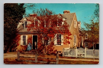Postcard Brush- Everard Home, Williamsburg, Virginia