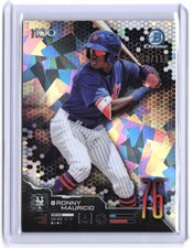 2019 Bowman Scouts' Top 100 Atomic Refractor 130/150 Ronny Mauricio #BTP-76