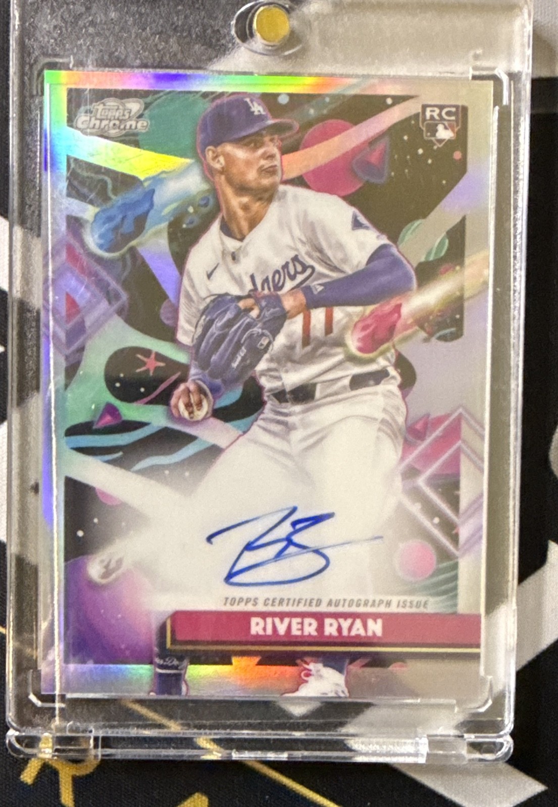 2025 Topps Cosmic Chrome - Autographs River Ryan #CCA-RR (AU, RC)