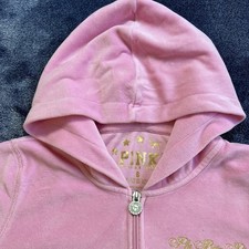 Veste à Capuche Victoria's Secret PINK - Rose Velours - Taille XS Junior - Occasion