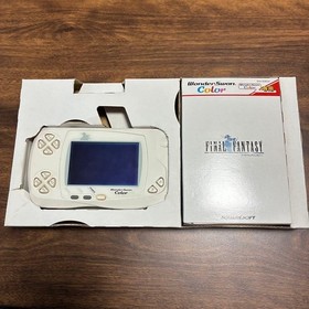 Bandai WonderSwan Wonder Swan WS Color Console Final Fantasy Bundled Ver