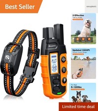 Dog Shock Collar - 3300Ft Dog Training Collar with Remote for 5-120lbs Small ...