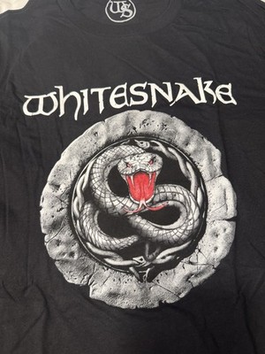 Whitesnake David Coverdale 2018 North American Last Tour XXL Shirt T-Shirt Black