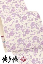 Kimono Daiyasu 547   Eight-inch Nagoya obi   Authentic Chikuzen Hakata weave,