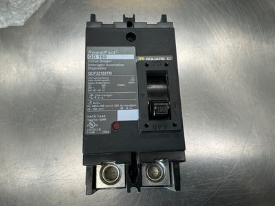 Square D QDP22150TM Powerpact Circuit Breaker 2-Pole, 150a