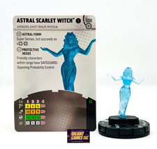 Marvel Heroclix Astral Scarlet Witch 014 w/ Card Strange Tales Set