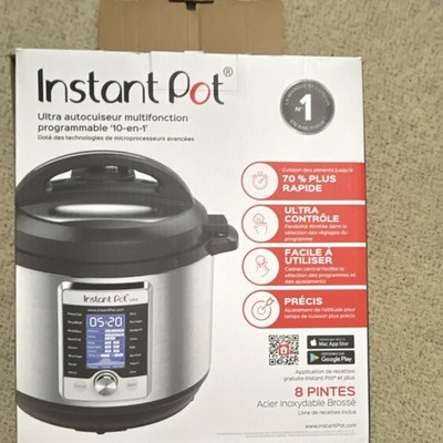 Instant Pot Ultra アメリカ輸入品　美品 タイムセール中 Instant Pot Ultra 8 Pints Electric Pressure Cooker Stainless Steel