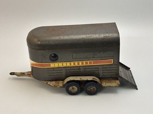 Vintage Ertl International Harvester IH Terra Scout Horse Trailer Diecast Toy - Picture 3 of 4