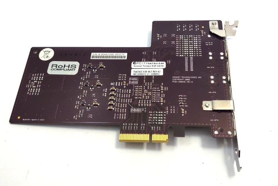 Sonnet TSATAII-E4E-BLT Tempo Serial ATA E4 Controller Card - Image 3 of 4