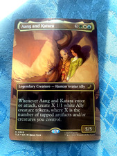 Aang and Katara (Borderless) Avatar: The Last Airbender: Eternal-Legal Foil