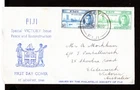 BRITISH COMMONWEALTH OMNIBUS, 1946, FDC. FIJI,   TO LOCAL ADDRESS