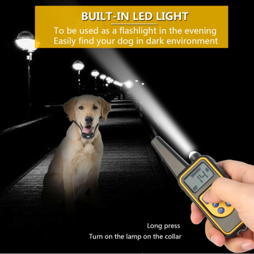 Collar para Perros con Control Remoto Entrenamiento para Perros Collar Eléctrico Impermeable Recargable - Imagen 5 de 14