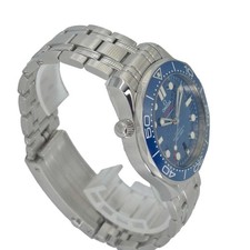 Omega Seamaster 210.30.42.20.01.001 42mm SS Blue Dial Automatic Box #KN287 3