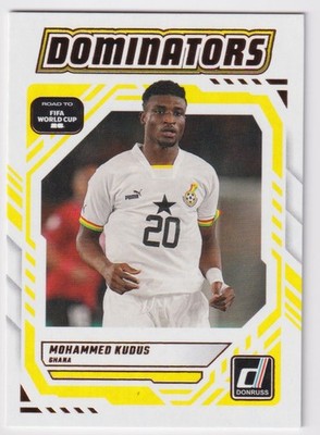 2025 Donruss Road to FIFA World Cup Dominators Mohammed Kudus Ghana #8