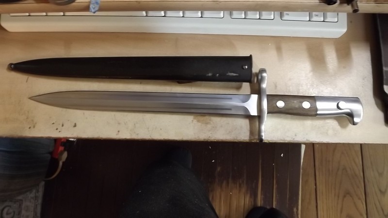 Swiss K31 Rifle Bayonet K-31  Elsener Schwyz Unissued No Rifle Serial number