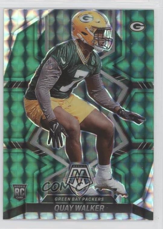 2022 Panini Mosaic Rookies Green Mosaic Prizm Quay Walker #372 uk2