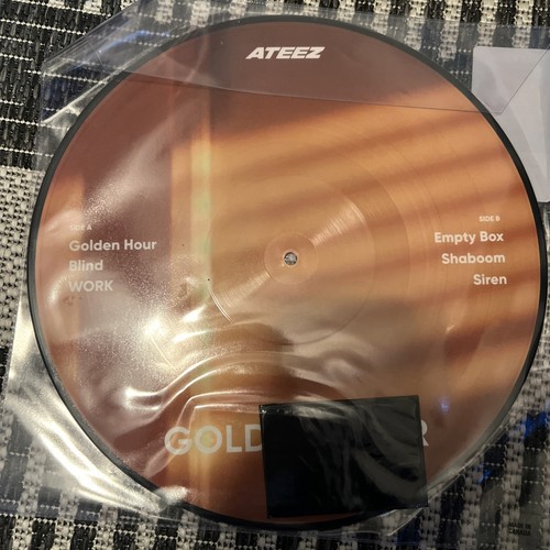 ATEEZ Golden Hour Target Limited Exclusive KPOP Vinyl Brand New Opened - Picture 3 of 4