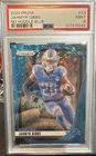 20234 Panini Prizm Blue No Huddle Jahmyr Gibbs /99 Lions 🦁 PSA 9