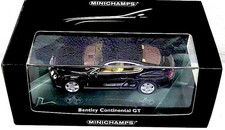 Minichamps 1/43 Pma Bentley Continental Gt Black