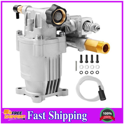 #ad 3400 Psi Pressure Washer Pump 3 4quot; Shaft Horizontal for Honda Briggs RYOBI Parts $56.56