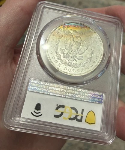 Toner 1886 P MS63 PCGS Morgan Silver Dollar $1 Toning Toned Philadelphia