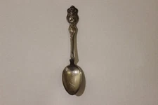 1905 Unger Bros Cherub Cupid Sunbeams Sterling Silver Souvenir Spoon June