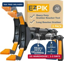 Ezpik Classic 40 Folding Grabber Reacher Tool With Dual Magnets Heavy Duty Tra