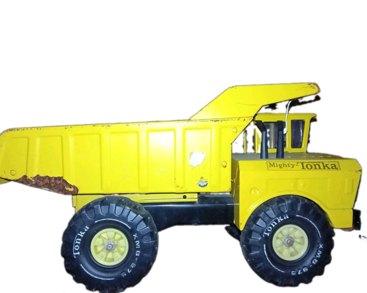 25+ Tonka Yellow Vintage Manufacture Diecast Dump Trucks for sale