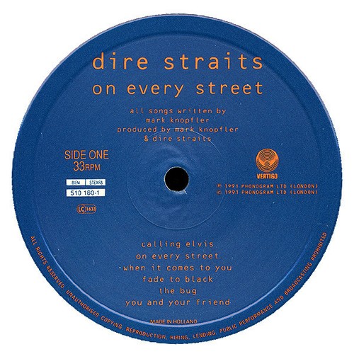 Dire Straits - On Every Street (LP, Album) (Very Good Plus (VG+)) - 2874710248 - Bild 3 von 5
