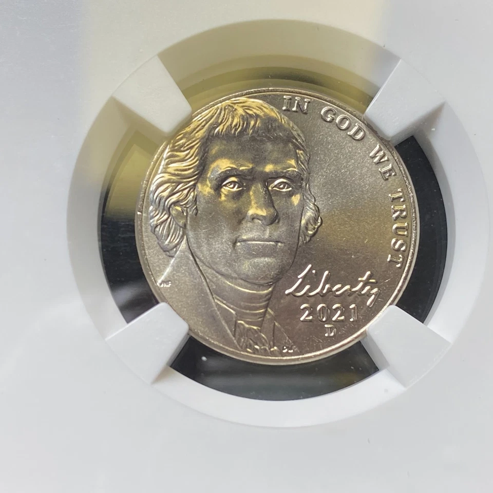 2021 D JEFFERSON NICKEL NGC MS 69 6FS (NO RESERVE) - Image 3 of 3