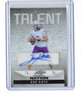 2025 Leaf Football Nation Zac Katz Pure Talent Silver Speckle Auto SP 8/15